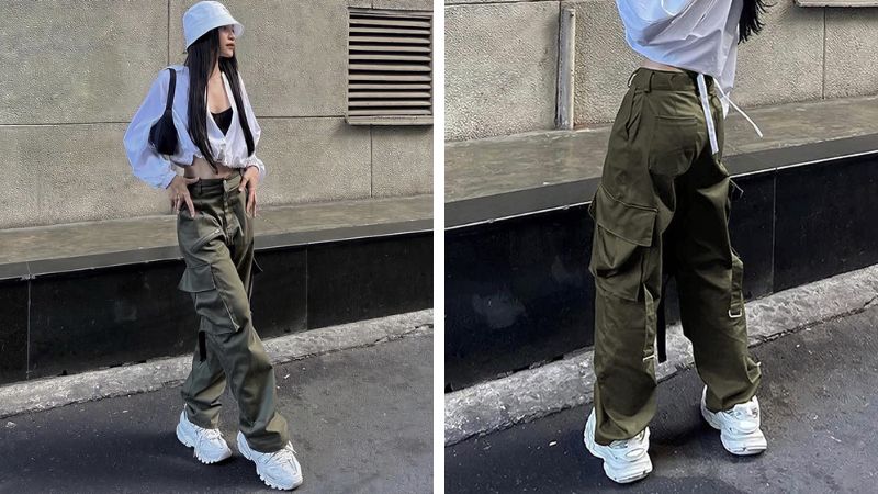 Quần jogger túi hộp năng động: item không thể thiếu của phong cách Street Style