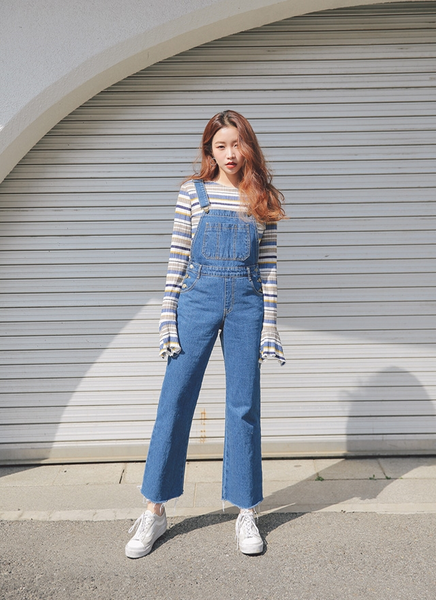 Overalls mang một thiết kế cute nhưng cực cá tính, đậm chất street style