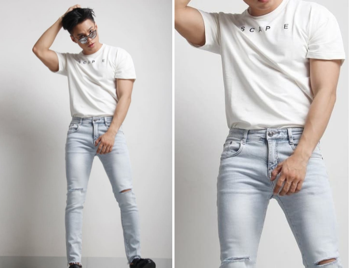 Siêu đẹp trai/xinh giá với sự kết hợp giữa áo weater và quần jeans
