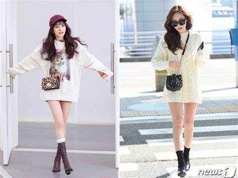 Bạn nữ năng động và nhẹ ngàng với sweater