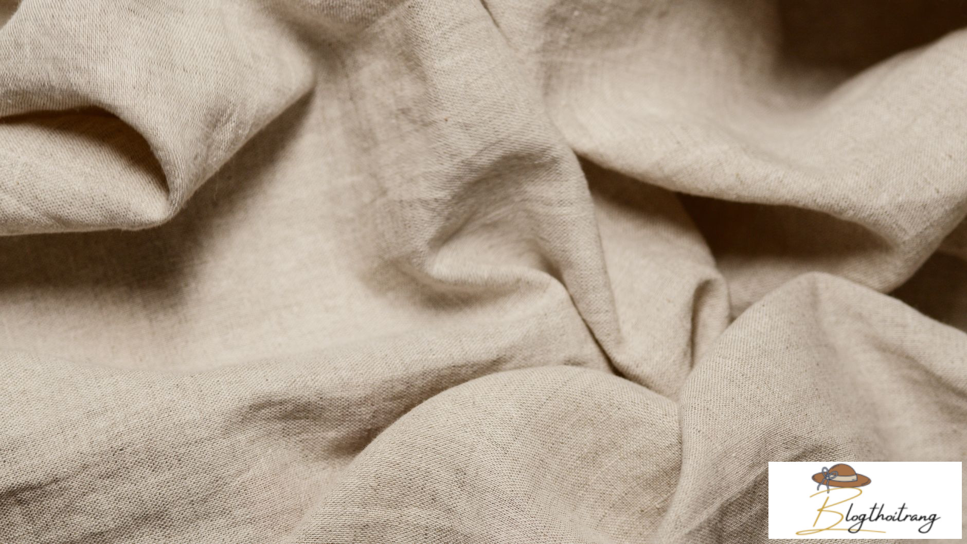 Vải Linen có nhăn không - đặc tính bề mặt vải lanh