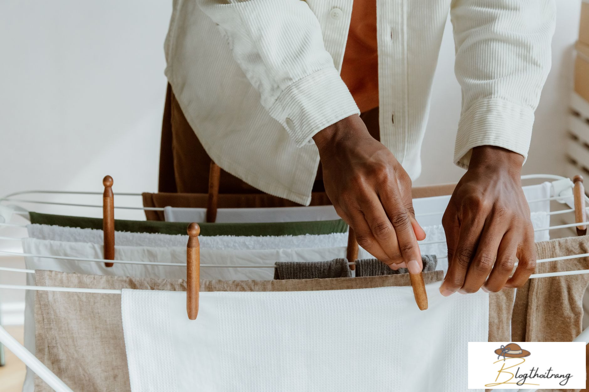Cách giặt và phơi vải Linen đúng cách