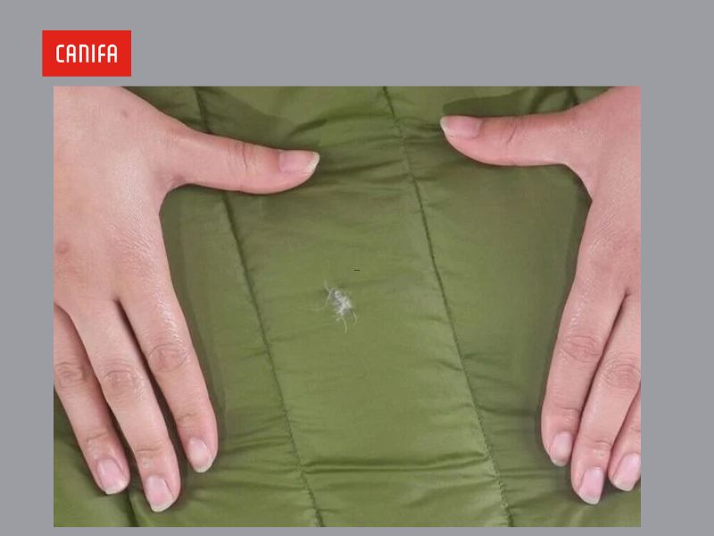 Cách sửa chữa áo lông vũ tại nhà