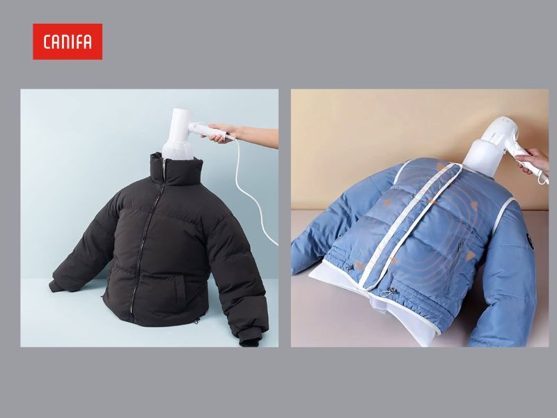 Kiểm tra độ bền và tính năng của áo lông vũ sau khi xử lý