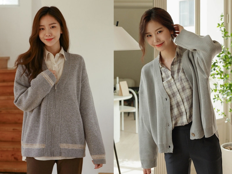 Lời khuyên khi chọn áo cardigan ngắn