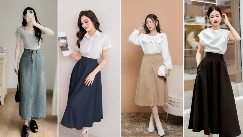 Những loại váy che khuyết điểm bắp chân