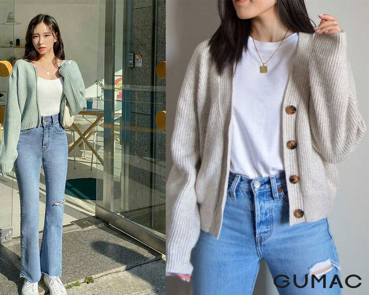 Phong cách phối đồ với cardigan ngắn cho các dịp