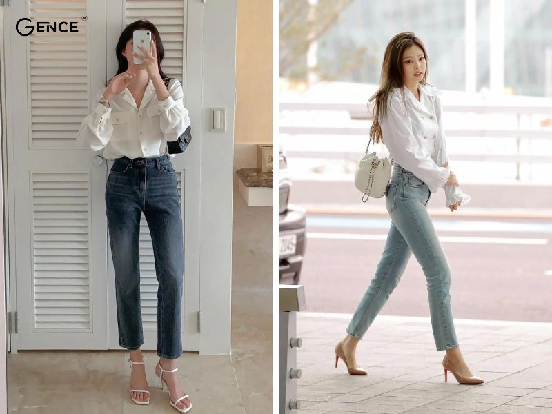 Thời trang quần jean nữ và những phụ kiện đi kèm